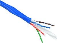 Datakabel NETCONNECT kat 6A U/UTP 500 MHz (4x2xAWG23) 305m tromle, farve: blå, CPR: Dca s2-d2-a1, type: CS44Z3 - (305 meter) PC tilbehør - Kabler og adaptere - Nettverkskabler