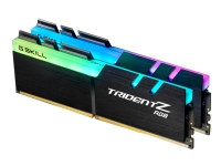 G.Skill TridentZ RGB Series - DDR4 - sett - 32 GB: 2 x 16 GB - DIMM 288-pin - 3600 MHz / PC4-28800 - CL18 - 1.35 V - ikke-bufret - ikke-ECC PC-Komponenter - RAM-Minne