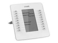 snom D7 – Expansionsmodul för extra knappar för VoIP-telefon – vit – för snom D715 D725 D745 D765