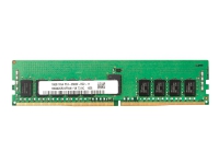 HP – DDR4 – modul – 16 GB – DIMM 288-pin – 2666 MHz / PC4-21300 – 1.2 V – ej buffrad – icke ECC – för Workstation Z2 G4 (non-ECC) Z4 G4 (non-ECC)