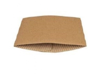 Manchet Stor Pap Brun til 30/40 cl 12/16 oz Kaffebæger OMPAK 10 ps x 100 stk/krt,10 ps x 100 stk/krt