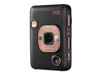 Fujifilm Instax Mini LiPlay - Digitalkamera - kompakt med øyeblikkelig bildeskriver - elegant svart Foto og video - Analogt kamera - Øyeblikkelig kamera