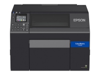 Epson ColorWorks CW-C6500Ae - Etikettskriver - farge - ink-jet - Rull (21,59 cm) - 1200 x 1200 dpi - inntil 85 mm/sek (mono) / inntil 85 mm/sek (farge) - USB 2.0, LAN, USB 2.0 vert - kutter Skrivere & Scannere - Andre kontormaskiner - Matrix & Etikettskri