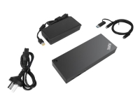 Lenovo ThinkPad Hybrid USB-C with USB-A Dock – Dockningsstation – USB-C – 2 x HDMI 2 x DP – GigE – 135 Watt – Italien – för Miix 520-12IKB  Tablet 10  ThinkPad E480  E580  L380  L380 Yoga  L470  L480  L580  P51s  P52s  T25  T470  T470p  T470s  T480  T480s  T570  T580  X1 Carbon  X1 Tablet  X1 Yoga  X270  X280  ThinkPad Yoga 370