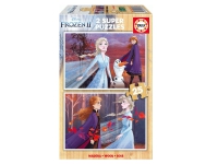 Bilde av Educa Puzzle 2x25 Frozen Ii (wooden) G3