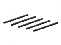 Wacom Standard Pen Nibs - Digitalt skriveelektrode - svart (en pakke 5) - for Intuos4 Large, Medium, Small, Wireless, X-Large PC tilbehør - Mus og tastatur - Tegnebrett Tilbehør