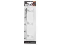 Home>it® knagerække med 3 knage 20 × 4 x 4 cm hvid Huset - Boliginnretning - Knagger