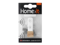 Home>it® enkelt knag 1,5 × 5,5 x 5 cm bøgetræ hvid Huset - Boliginnretning - Knagger