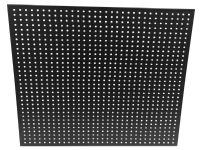 Work> it® verktygstavla i metall 40 x 40 cm svart