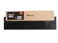 Work>it® gummispartel med træhåndtag 200 x 30 mm