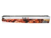 Cook&gt it® rotisserie för 3 och 4 brännare gasgrill med 10×10 mm spett rostfritt stål
