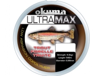 Okuma Ultramax 2oz Trout 1535m 8lbs 4kg 0.20mm Grey