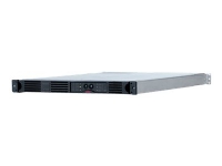 APC Smart-UPS RM 750VA USB – UPS (kan monteras i rack) – AC 230 V – 480 Watt – 750 VA – utgångskontakter: 4 – 1U – svart – för P/N: AR3003 AR3003SP AR3006 AR3006SP AR3103 AR3103SP AR3106 AR3106SP AR9300SP