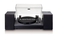 Lenco LS-300, Beltedrevet platespiller, Sort, Tre, 33,45 RPM, 33,45 RPM, 24 W TV, Lyd & Bilde - Musikkstudio - Mixpult, Jukebox & Vinyl