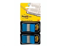 Post-it® Index medium flag i dobbeltpakke blå pakke a 50 ark