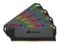 CORSAIR Dominator Platinum RGB - DDR4 - sett - 64 GB: 4 x 16 GB - DIMM 288-pin - 3600 MHz / PC4-28800 - CL16 - 1.35 V - ikke-bufret - ikke-ECC - svart PC-Komponenter - RAM-Minne