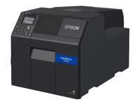 Epson ColorWorks CW-C6000Ae - Etikettskriver - farge - ink-jet - Rull (11,2 cm) - 1200 x 1200 dpi - inntil 119 mm/sek (mono) / inntil 119 mm/sek (farge) - USB 2.0, LAN, USB 2.0 vert - kutter Skrivere & Scannere - Andre kontormaskiner - Matrix & Etikettskr