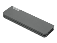 Lenovo USB-C Mini Dock - Minidock - USB-C - VGA, HDMI - GigE - 65 Watt - Sort PC & Nettbrett - Bærbar tilbehør - Portreplikator og dokking