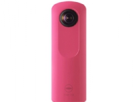 Ricoh THETA SC2 – 360 grader videokamera – 4 K / 30 fps – 12.0 MP – blixt 14 GB – internt flashminne – Wi-Fi Bluetooth – rosa