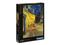 Clementoni Museum Collection - Van Gogh: Café Terrace at Night - puslespill - 1000 deler Leker - Spill - Gåter
