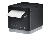 Star mC-Print2 MCP21 LB BK E+U - Kvitteringsskriver - direktetermisk - Rull (5,8 cm) - 203 dpi - inntil 100 mm/sek - USB, LAN, Bluetooth, USB-vert, Lightning - kutter - svart Kontormaskiner - POS (salgssted) - Etikettskrivere