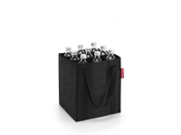 Reisenthel bottlebag, Kvinne, Sort, Monokromatisk, Polyester, 240 mm, 240 mm