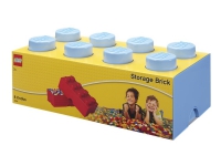 LEGO Storage Brick 8 - Lagerboks - lys kongelig blå