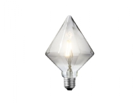 DEKOPÆRE LED 3W DIAMOND MØRKTONET GLAS