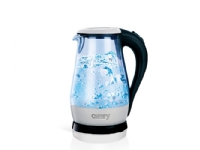 Camry Premium CR 1251w, 1,7 l, 2200 W, Sort, Rustfritt stål, Gjennomsiktig, Polypropylen (PP), Vannivåindikator Kjøkkenapparater - Juice, is og vann - Vannkoker