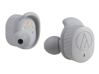 Bilde av Audio-technica Ath Sport7tw - True Wireless-hodetelefoner Med Mikrofon - I øret - Bluetooth - Grå