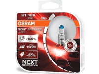 Osram Night Breaker Laser - H1 Bilpærer Bilpleie & Bilutstyr - Belysning - Bilpærer H1