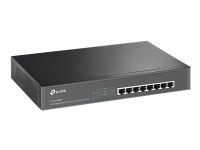 Bilde av Tp-link Tl-sg1008mp - Switch - Ikke-styrt - 8 X 10/100/1000 (poe+) - Stasjonær, Rackmonterbar - Poe+ (126 W)