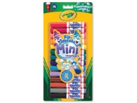 Crayola 8343, 14 farger, Flerfarget, Flerfarget, Rund, Vann-basert blekk, China