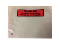 Følgeseddellommer, C5, med tekst, 175 x 235 mm, 30my, pakke a 1.000 stk.