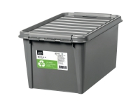 Opbevaringskasse SmartStore Recycled 45, 59 x 39 x 31 cm, 47 L, grå Arkivering - Arkiv bokser / Mapper - Oppbevaringsbokser