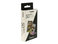 Bilde av Canon Zink - Selv-adhesiv - 50 X 76 Mm 50 Ark Fotopapir - For Canon Zoemini Ivy Cliq+2, Cliq2 Zoemini C, S, S2