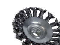 Konisk borste med tvinnad tråd - Norton 100x13xM14 tråd 0,5mm tråd T20