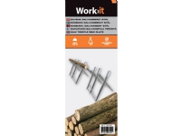 Work>it® savbuk 79 x 80 cm 180 kg galvaniseret stål Verktøy & Verksted - Til verkstedet - Arbeidsbukk