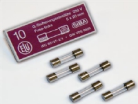 SIBA Finsikring Miniatyrsikringer 5x20mm glassør 1A. – (10 stk.)