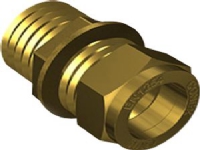 IBP CONEX Overgang 1/2-10 mm kompression med nippel Rørlegger artikler - Rør og beslag - Diverse rør og beslag