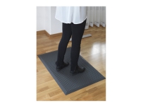Ståmåtte Yoga PUR 60×45 cm rektangulær antracitgrå