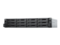 Synology SA3200D - NAS-server - 12 brønner - kan monteres i rack - RAID RAID 0, 1, 5, 6, 10, JBOD, RAID F1 - RAM 16 GB - Gigabit Ethernet / 10 Gigabit Ethernet - iSCSI støtte - 2U PC-Komponenter - Harddisk og lagring - NAS