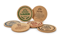 Alternativ bild 0 för Beer coaster cork 6 pcs English version HOME