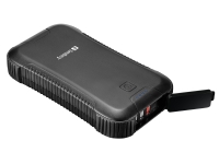 Sandberg Survivor PD45W - Strømbank - 30000 mAh - 111 Wh - 3 A - QC 3.0 - 4 utgangskontakter (3 x USB-type A, 24 pin USB-C) Tele & GPS - Batteri & Ladere - Kraftbanker