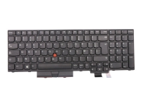 Lenovo – Ersättningstangentbord för bärbar dator – med Trackpoint UltraNav – fransk – FRU – för ThinkPad P52s 20LB 20LC  T580 20L9 20LA