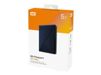 Wd My Passport For Mac 5tb Blå