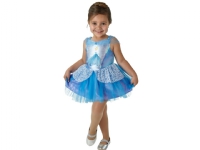 Disney Princess Cinderella Ballerina-dräkt (2-6 år) (storlek 116/M)