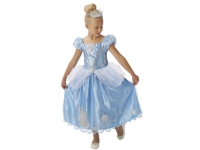 Disney Princess Cinderella Deluxe Dress Costume (3-9 år) (storlek 104/S)
