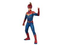 Captain Marvel Kostume Udklædningstøj (3-7 år)(Str. 116/S) Leker - Rollespill - Kostymer