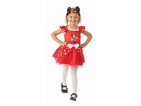 Disney Junior Minnie Mouse Classic Rød Kostume (2-4 år)(Str. 98/T)